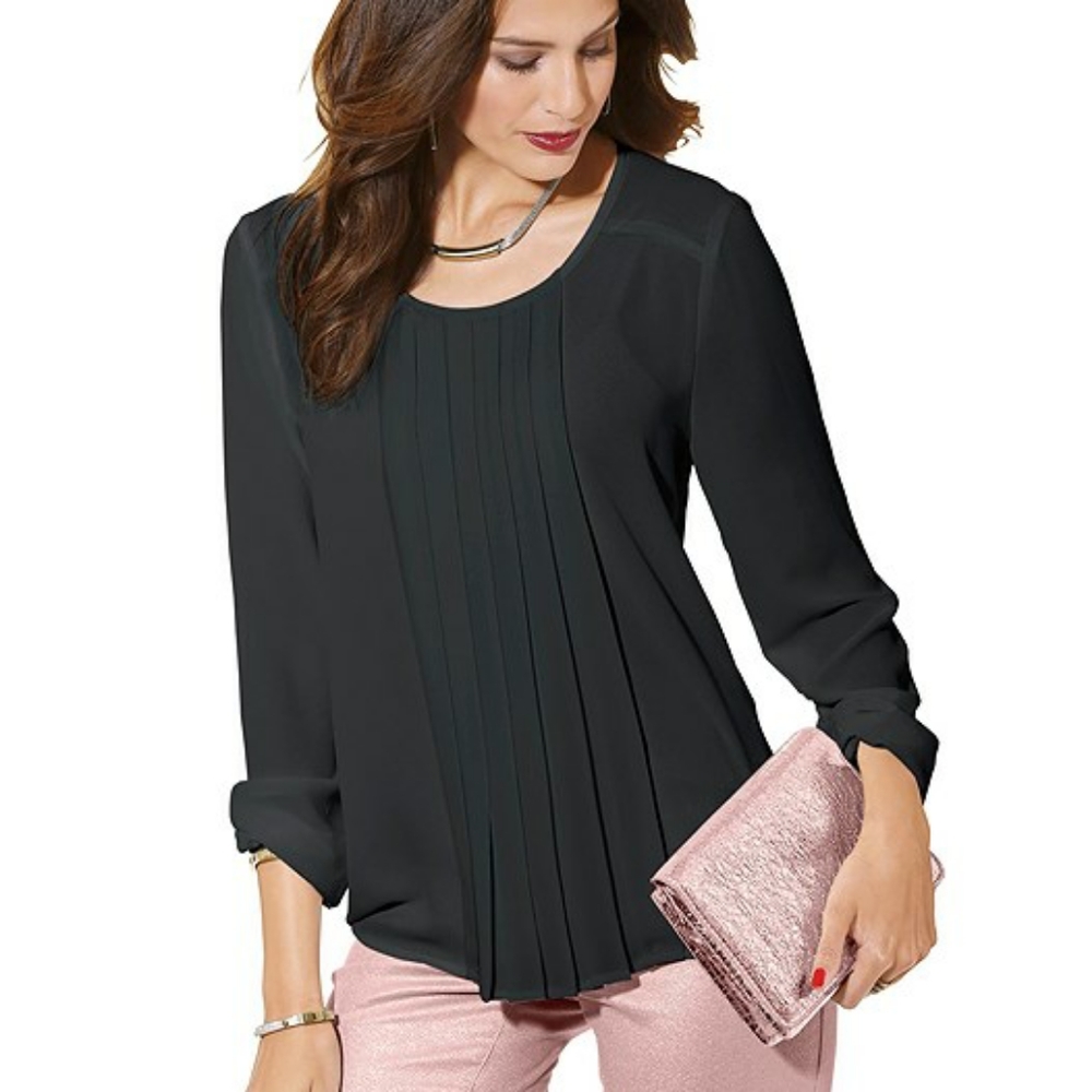 Creation L pleated blouse in size 14